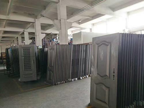 聚氨酯发泡填充防盗门 高压机器(图1) 聚氨酯发泡填充防盗门案例