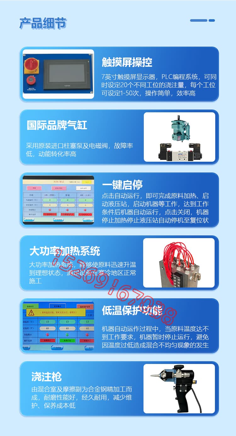 JX-H-T40D液压聚氨酯发泡机设备详情介绍图片6