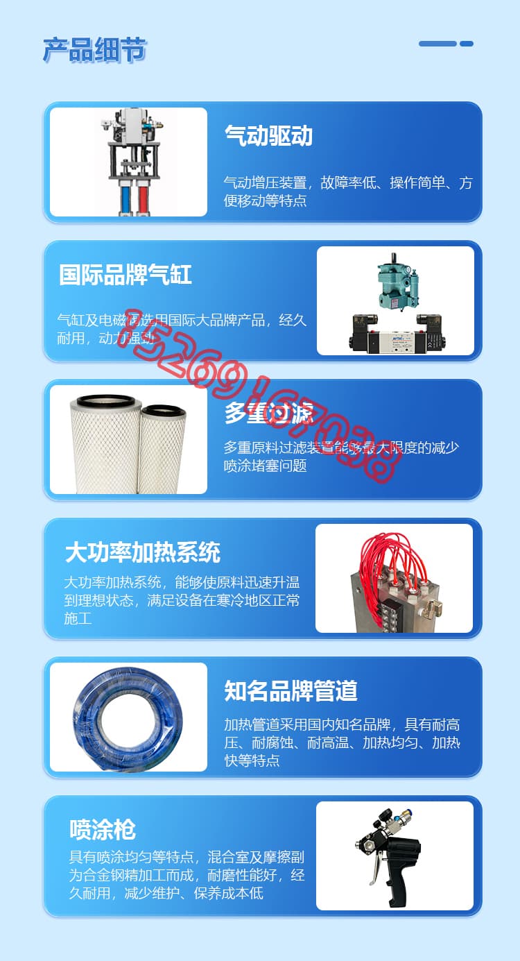JX-Q30气动聚脲喷涂机6