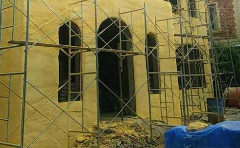 建筑外墙保温系统中内和外保温效果差别有多大(图2) 建筑外墙保温聚氨酯喷涂